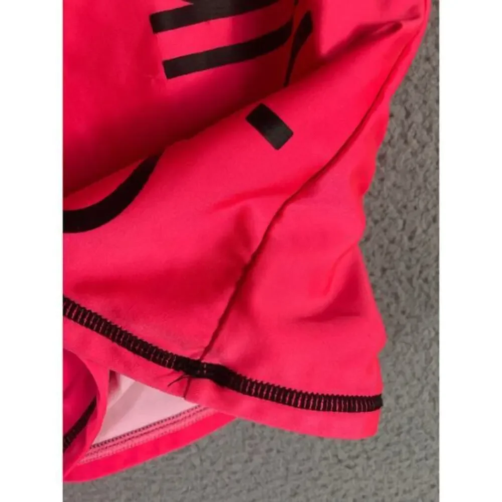 Calvin Klein Girls Rash Guard Swim Top S Pink Long Sleeve UV Protection 7 Beach